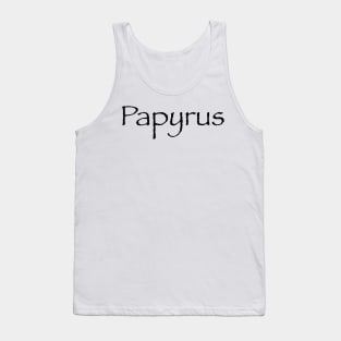 Papyrus Tank Top